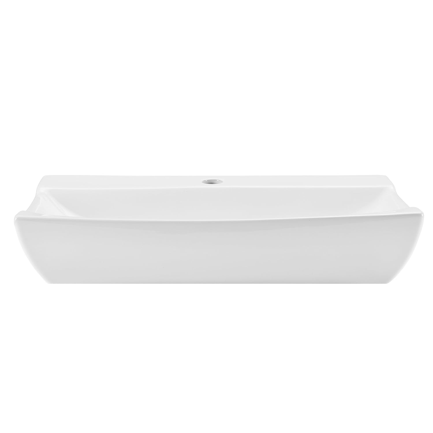 weiß Gäste-WC neu.haus Waschbecken aus Keramik 62,5x39,5cm Küche