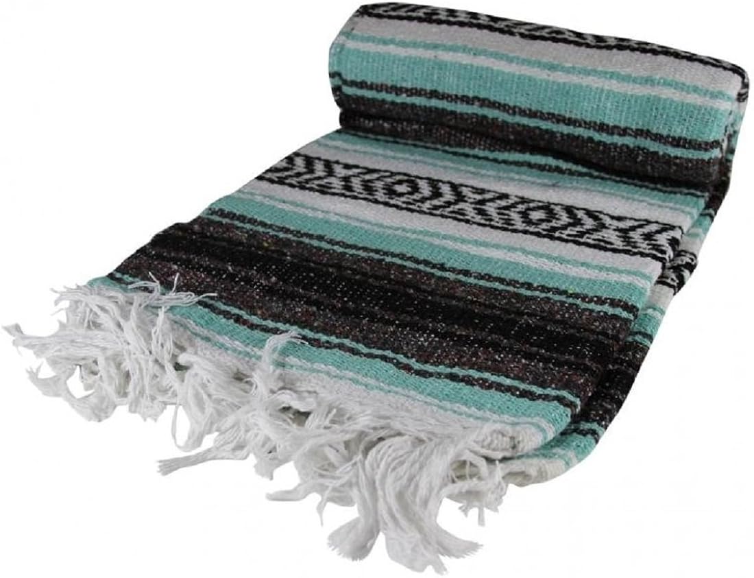 Mexican Blanket (Light Green) Clothing