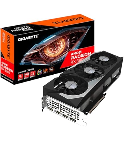 Amazon.com: GIGABYTE AMD Radeon RX 6800 XT Gaming OC 16G Graphics