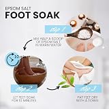 bleu & marine Bretania Pure Epsom Salts Foot Soak 250g Natural Magnesium for view 4