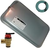 Vaillant Expansion Vessel 181051 with Pressure Relief Valve view 1
