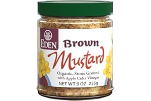 Eden Organic Brown Mustard 9 oz
