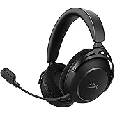 HyperX Cloud Alpha 2 &ndash; Wireless Gaming Headset with 53mm Dual-Chamber Drivers and up to 250 Hours Battery Life, RGB Base Station, Simultaneous 2.4GHz &amp; Bluetooth - Black