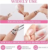 LOPHE Extra Strong Nail Glue with Brush for False Nails Tips 8ml view 3