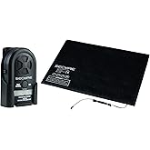 Secure Bed Alarm for Elderly Adults - Floor Mat Pressure Sensor Pad and Patient Alarm Monitor for Seniors Fall Prevention - B