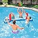 POKONBOY Pool Toys Game Ball - Swimming, Diving Pool Game Toys for Kids, Used for Basketball, Football & Rugby Under Water Games Summer Parties for Kids Adults (Rainbow)