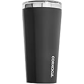 Corkcicle refreshed Tumbler-Classic Collection-Triple Insulated Stainless Steel Travel Mug, 16-Ounce, Matte Black