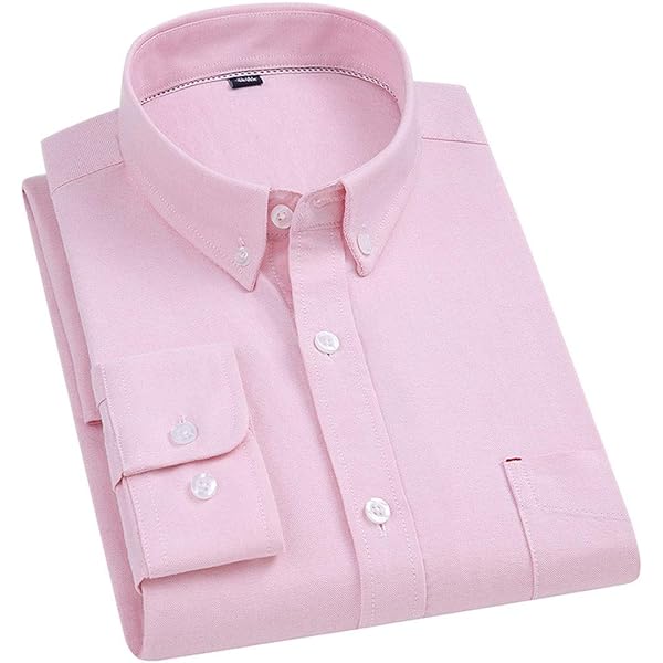 LAUREN RALPH LAUREN Non-Iron Classic Fit Stretch Dress Shirt Pale Pink 16 x  34-35 at Amazon Men's Clothing store