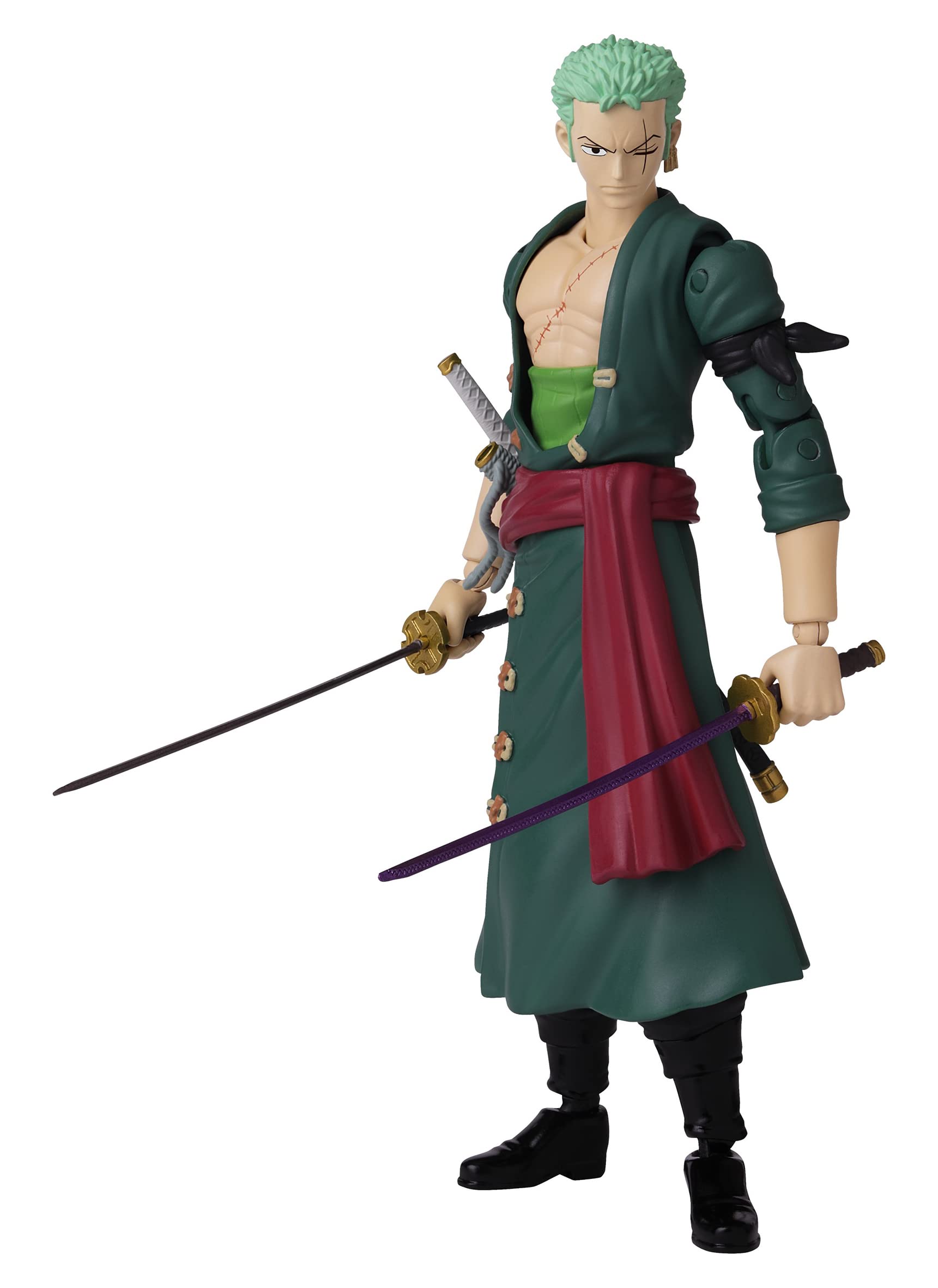 BANDAI Anime Heroes One Piece Figures Roronoa Zoro