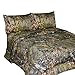 The Woods Premium Microfiber CAMO Sheet Set (Natural, Queen)