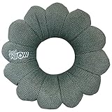 Total Pillow Microbead Portable Pillow - 2017 Exclusive Design - Use at Home or On The Go To Support Your Neck, Back and Knees - Classic Slate