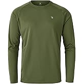 Rdruko Men's Hiking Shirts Long Sleeve UPF 50+ Sun Protection Quick Dry Outdoor Travel Fishing Athletic Shirts