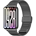 MIJOBS Redmi Watch 5/Xiaomi Smart Band 9 Pro Replacement Strap Metal Bands, Mi Band 8 Pro Adjustable Length Flexible Unisex wristband Compatible with Xiaomi Redmi Watch 4