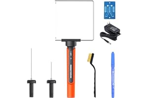 RONGTER 3 in 1 Hot Wire Foam Cutter Kit, Orange Foam Cutter Electric Foam Cutting Tool, Heated Foam Carving Knife Kit