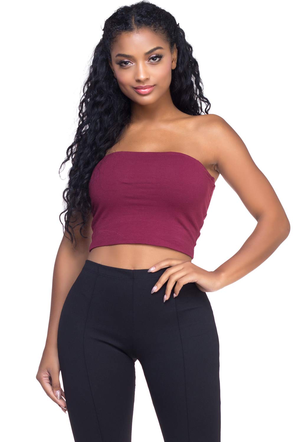 Womens Junior Plus J2 Love Cotton Tube Crop Top Desertcart