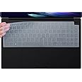 Keyboard Cover for 2022 Samsung Galaxy Book Pro 360 15.6, Samsung Galaxy Book 2 Pro 360 15.6", Galaxy Book Pro, Samsung Galaxy Book Pro 360 & Galaxy Book Pro 15.6" Keyboard Skin Cover Protector, Clear