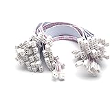 Antrader JST XH 2 Pin 2.54mm Pitch 26AWG Single Female Flat Wire Adapter Cable 200mm Long Pack of 50