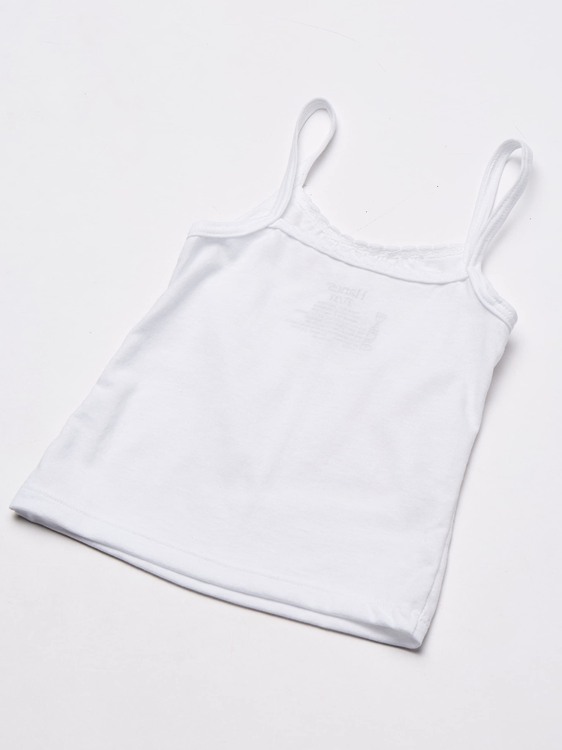 Hanes Girls’ Cami Tops, 100% Cotton Camisoles, Assorted Colors, Multipack