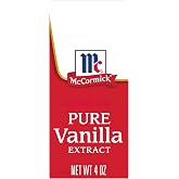 McCormick All Natural Pure Vanilla Extract (Made with Madagascar Vanilla Beans), 4 fl oz