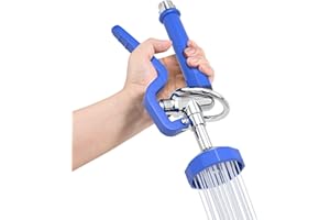 Commercial Dishwasher Sprayer for Kitchen Sink: Akwadu Pre Rinse Sprayer Head for Commercial Faucets - High Pressure Dish Sprayers Replacement for Restaurant Cleaning (Gray)