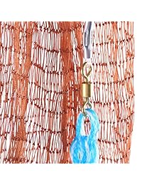 YaeMarine Red de pesca de agua dulce fundida para cebo trampa peces agua salada manecilla de pesca mano red fundida con material respetuoso con el medio ambiente