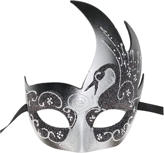 Danse Ccufo Masque Venitien Masculin Ancien Masque De Guerrier Romain Mascarade Paques Argente Mariage Carnaval Decoration Murale Orc Com Pe
