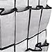 24 Large Pockets Hanging Over The Door Shoe Organizers with 4 Steel Over The Door Hooks (Grey)