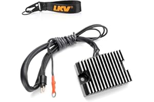 LKV 74523-91 Voltage Regulator Rectifier Compatible with 1986-1991 Harley Davidson Sportster XLH 883 1200, Replace # 74523-91