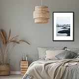 Scholar Tree A2 Photo Frame Black Wood Wall Mounted 42x59.4cm view 3