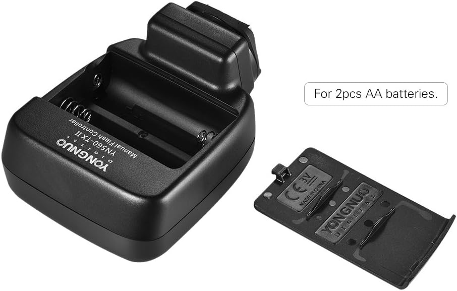 YONGNUO YN560-TX II Manual LCD Transmitter Remote Control Flash Trigger Compatible with Canon DSLR Camera to YN560III/yn560iv/yn660/yn968 N/yn860li Receiver Speedlite RF-602/RF603/RF603 II - Image 5