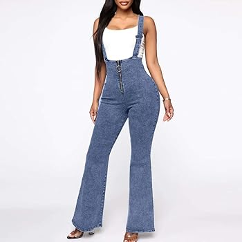 flare overall pants