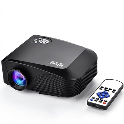 ieGeek H88 Video proyector portátil LCD 1080P 1200 Lumens, mini ...