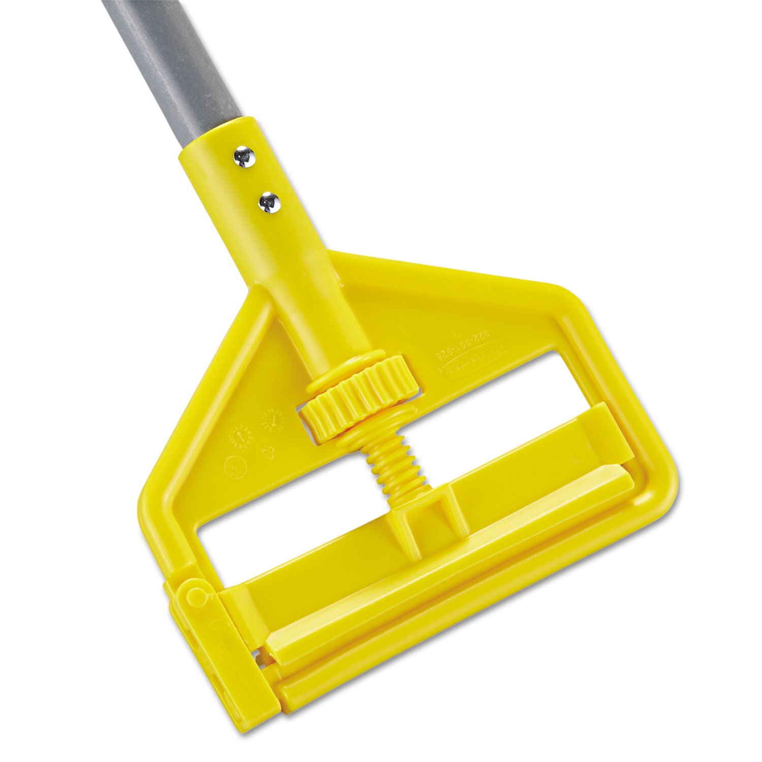 Photo 1 of **HANDLE SCUFFED. DIRTY FROM TRANSPORT **Rubbermaid Commercial Products Invader 60" Heavy Duty Fiberglass Wet Mop Handle, Gray, for Professional/Industrial Floor Cleaning, Compatible with 1" Headband Mops