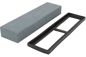 5000 grit Pulp Sharpening Stone Fine Grinding Oil Stone for Household Kitchen Knife with Silicone Base