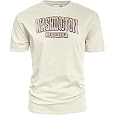 Blue 84 NCAA Unisex-Adult NCAA Officially Licensed T-Shirt Ivory Dyed Ringspun Vintage