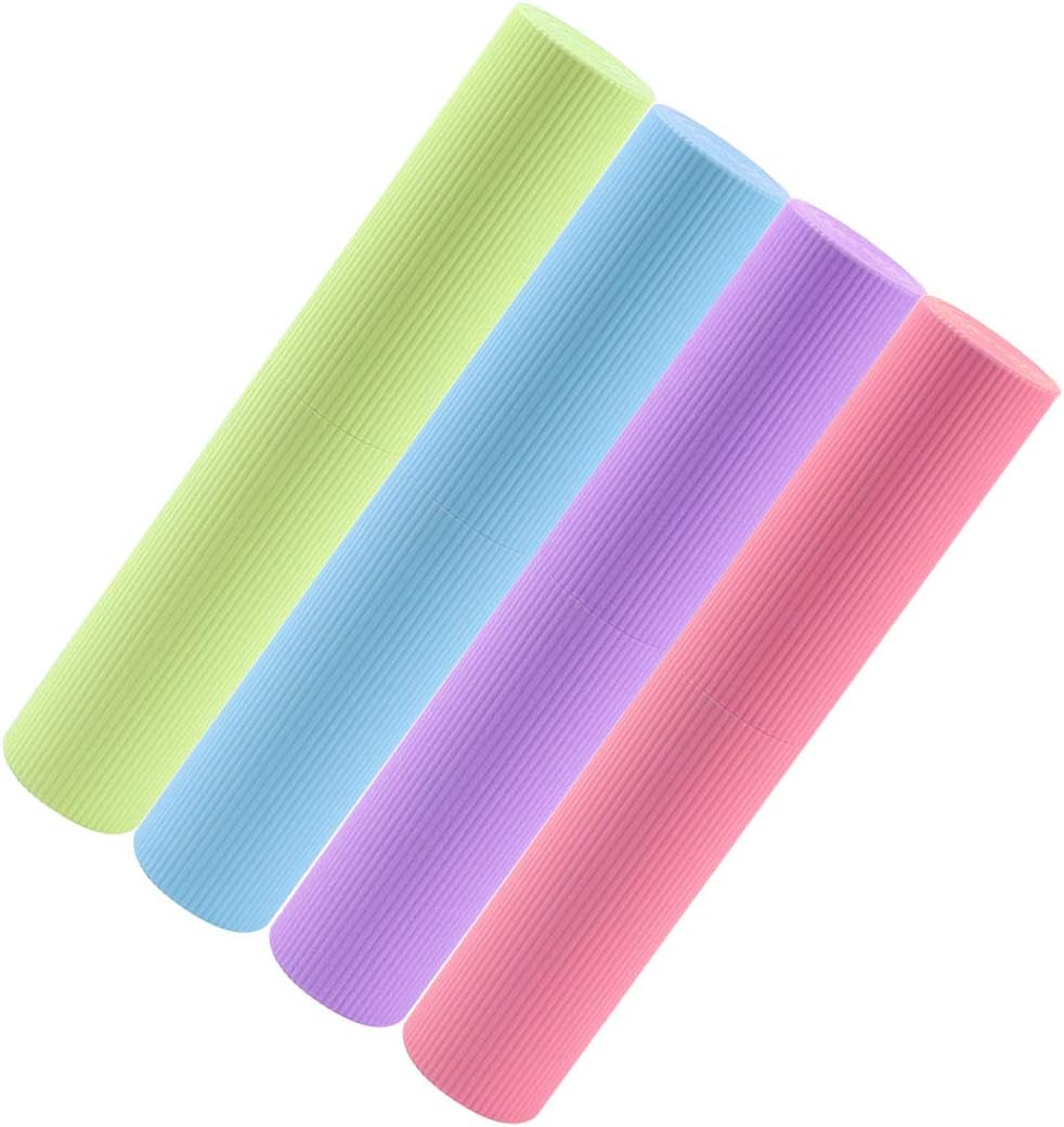 Portable Dust-Proof Toothbrush Cases, 4 Pcs SmilerM Toothbrushes Holder for Daily and Travel Case
