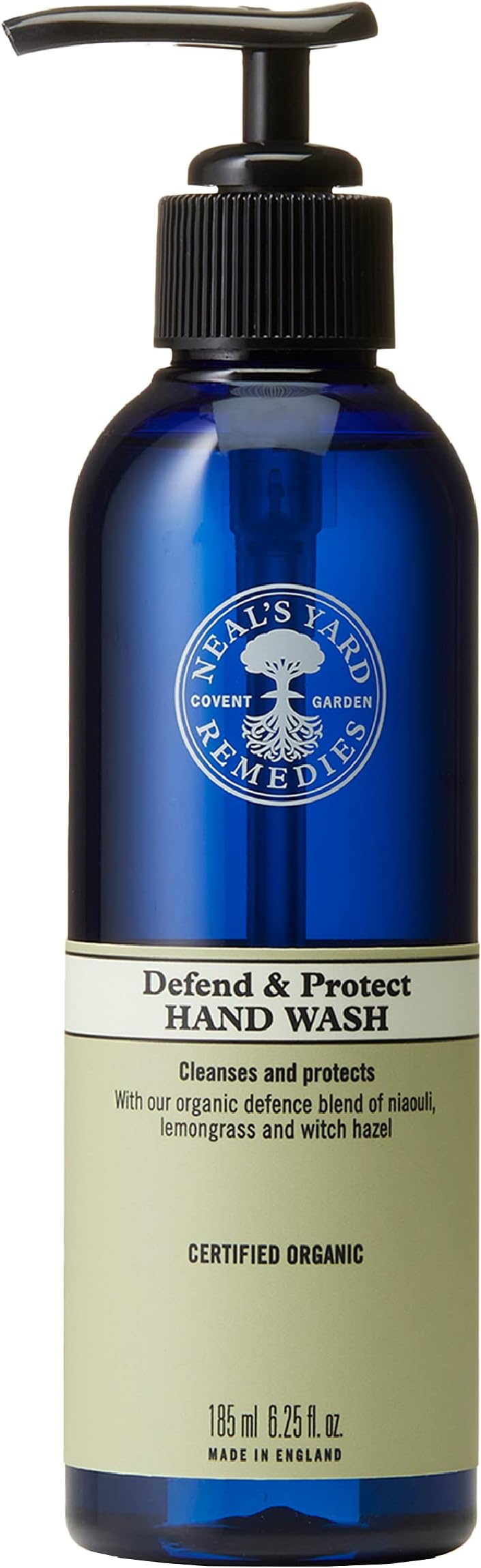 Neal's Yard Remedies Defend And Protect Hand Wash 185ml Vegan Organic