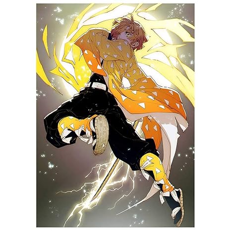 Amazoncom Póster De Bowinr Demon Slayer Con Anime Japonés