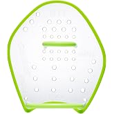 TYR Catalyst Stroke Swim Paddles - Competitive Swimming Technique Equipment | Natural Palm Fitting | Durable K-Resin Construction | Stroke Technique &amp; Power Building | Gridded Multi-Angle Silicone Straps