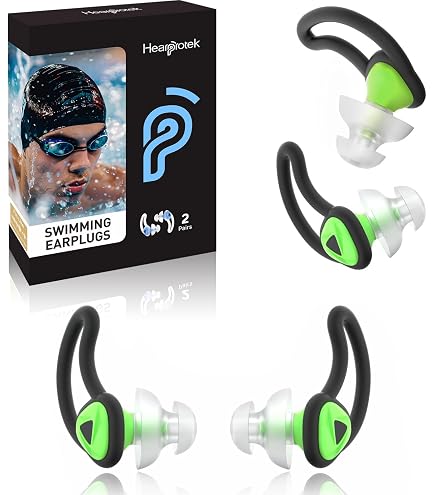 5 Pares De Tapones De Silicona Para Natación, Reutilizables E Impermeables, Con Triple Protección, En 5 Colores Para Adultos