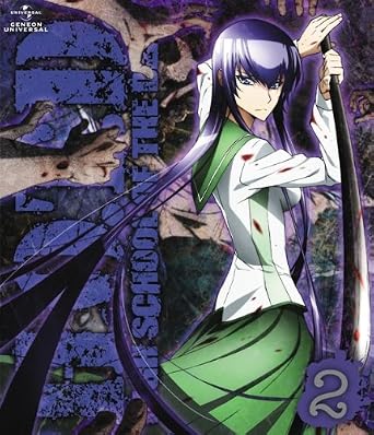 学園黙示録 Highschool Of The Dead 2 Blu Ray Disc Amazon Co Uk Dvd Blu Ray