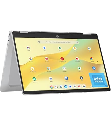 Amazon.com: HP Chromebook x360-14 HD Touch - Pentium Silver N5000 