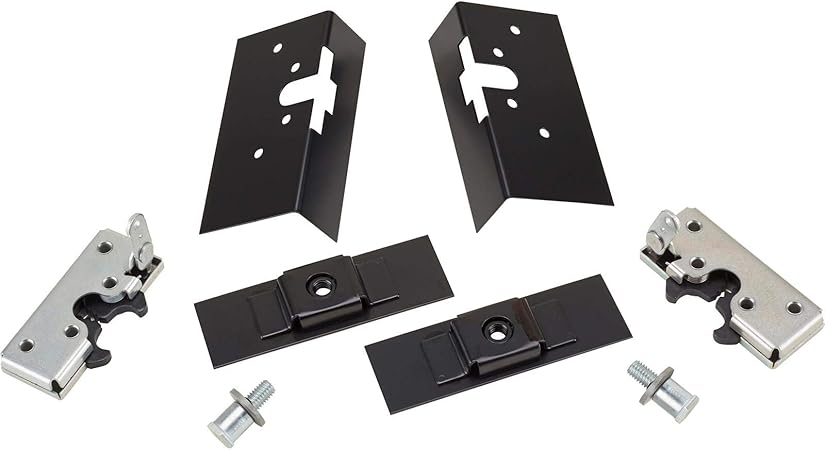 Amazon ユニバーサル 標準 クマの爪 完全 車ドアラッチキット ドアパネル 車 バイク