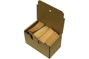 The Coin-Tainer Co. Flat Coin Wrappers, Quarter, 1000 Count (30025), Orange/Brown