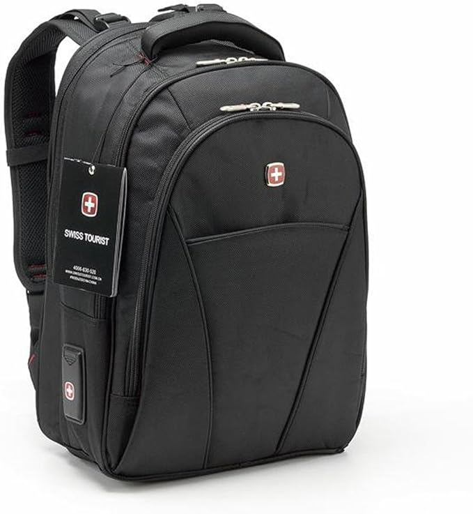 swiss travel business laptop rugzak 15 6 notebook business bag reistas amazon nl