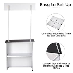 Yescom Popup Promotional Counter Table Booth