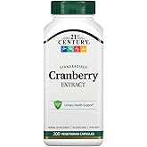 21st Century Healthcare, Inc Cranberry Extract Capsules, 200 Count