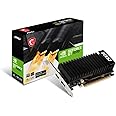 MSI Gaming GeForce GT 1030 4GHD4 LP OC Low Profile Graphics Card (Boost Clock: 1430 MHz, Memory Speed: 2100 MHz, 4GB DDR4, 64-bit, DP/HDMI)