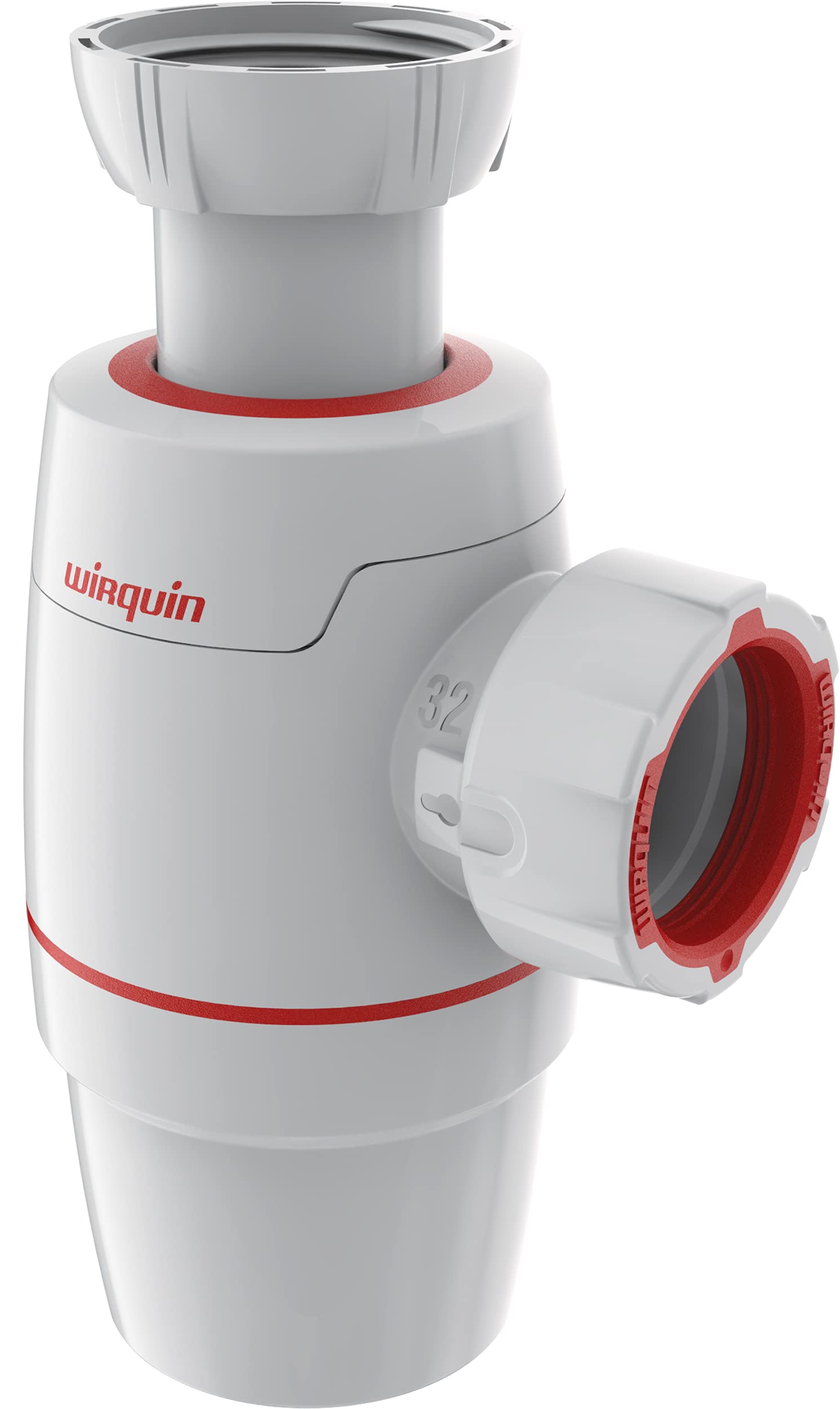 Wirquin 30722144 Sink Siphon Neo D40, White