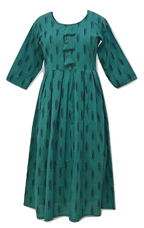 Buy Nanuku Cotton Umbrella Frock Dress 